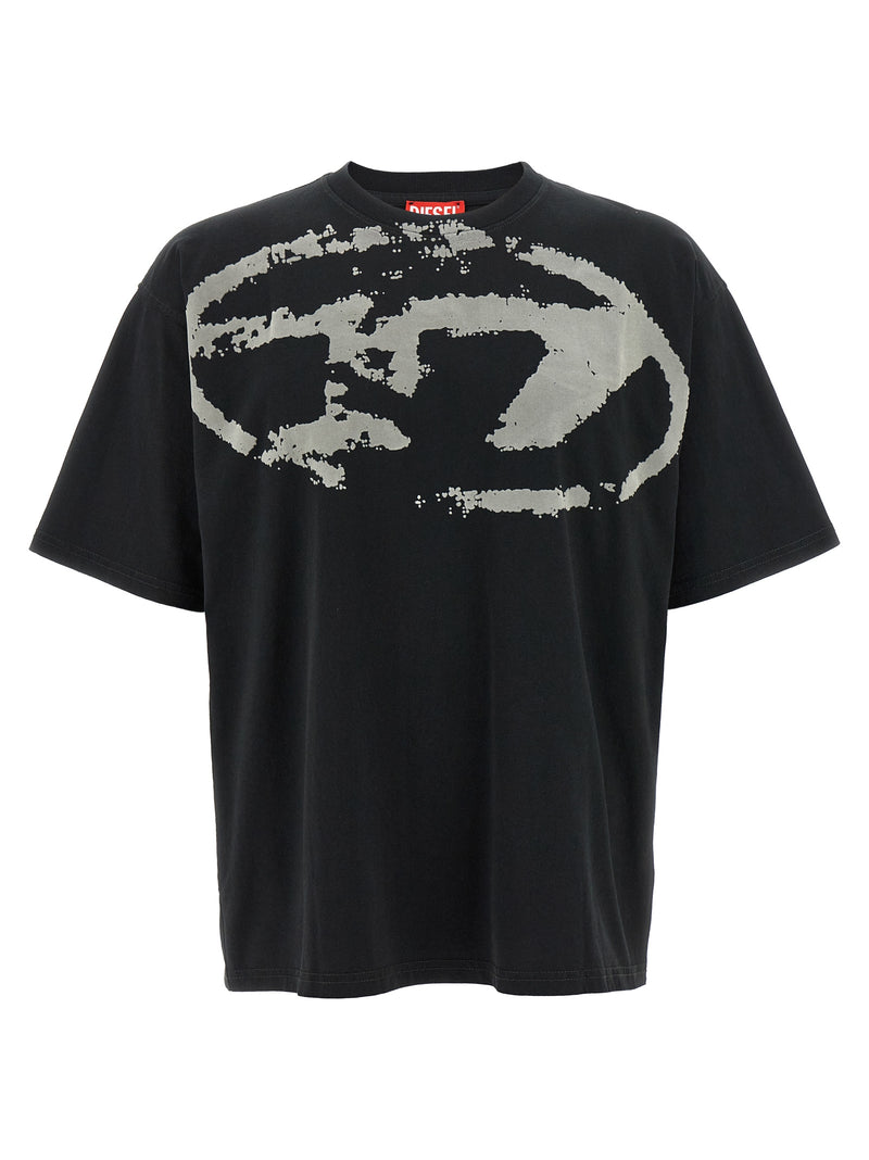 Diesel T-Boxt-N14 Black Cotton T-Shirt for Men