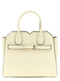 Valextra White Calfskin Handbag