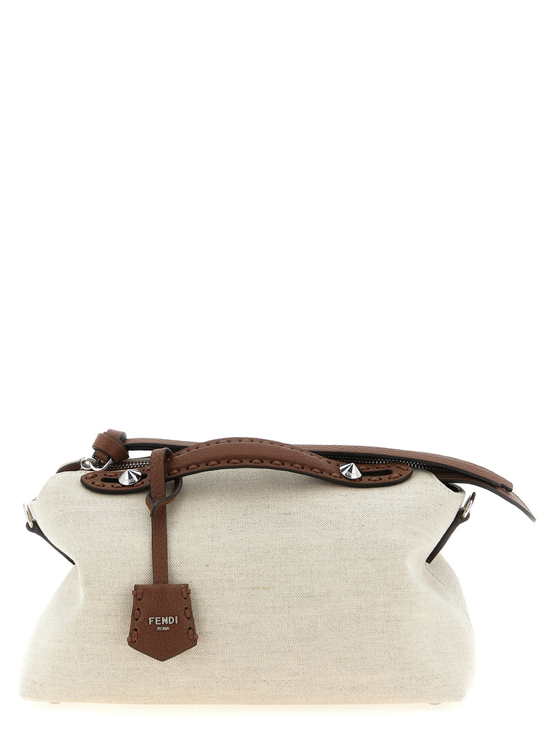 Fendi By The Way Soft Medium Beige Handbag