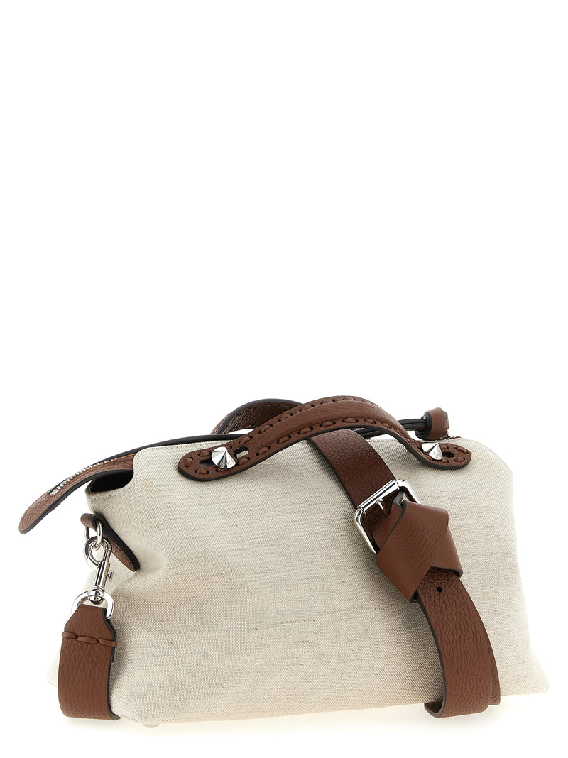Fendi By The Way Soft Medium Beige Handbag