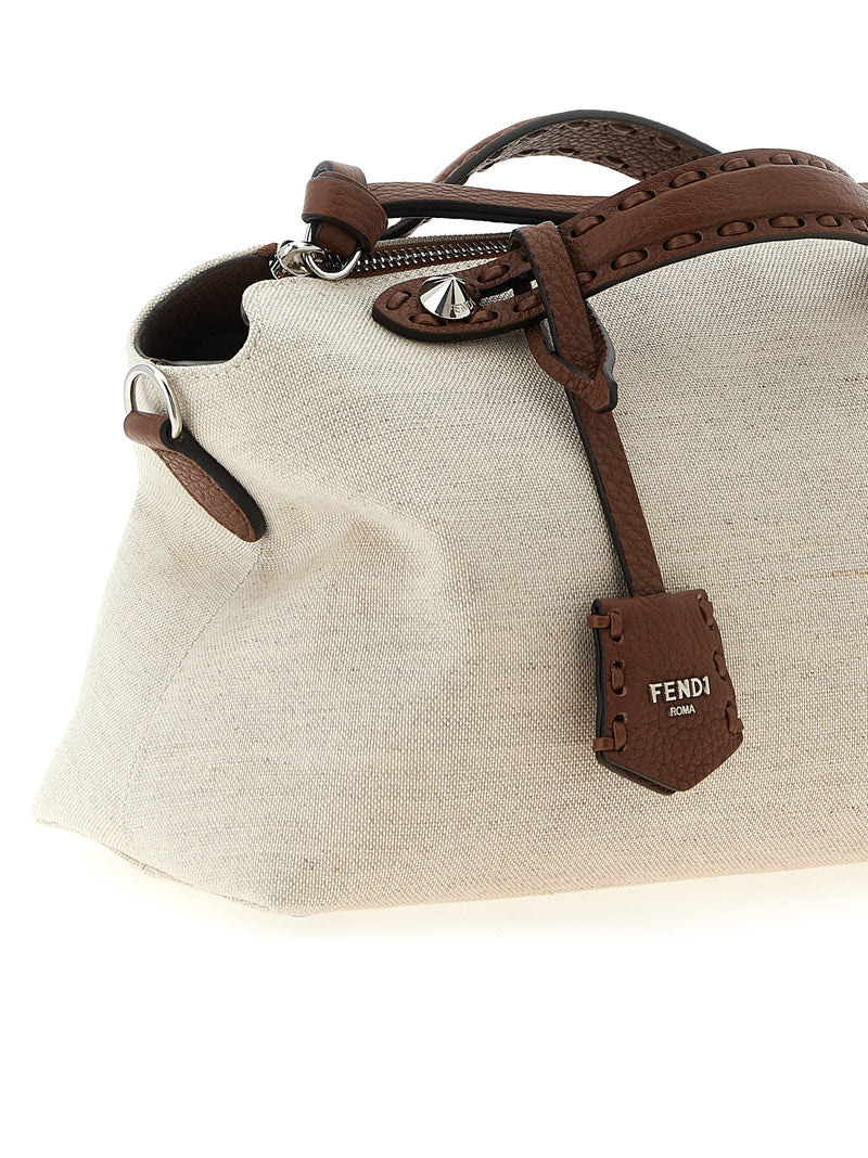 Fendi By The Way Soft Medium Beige Handbag