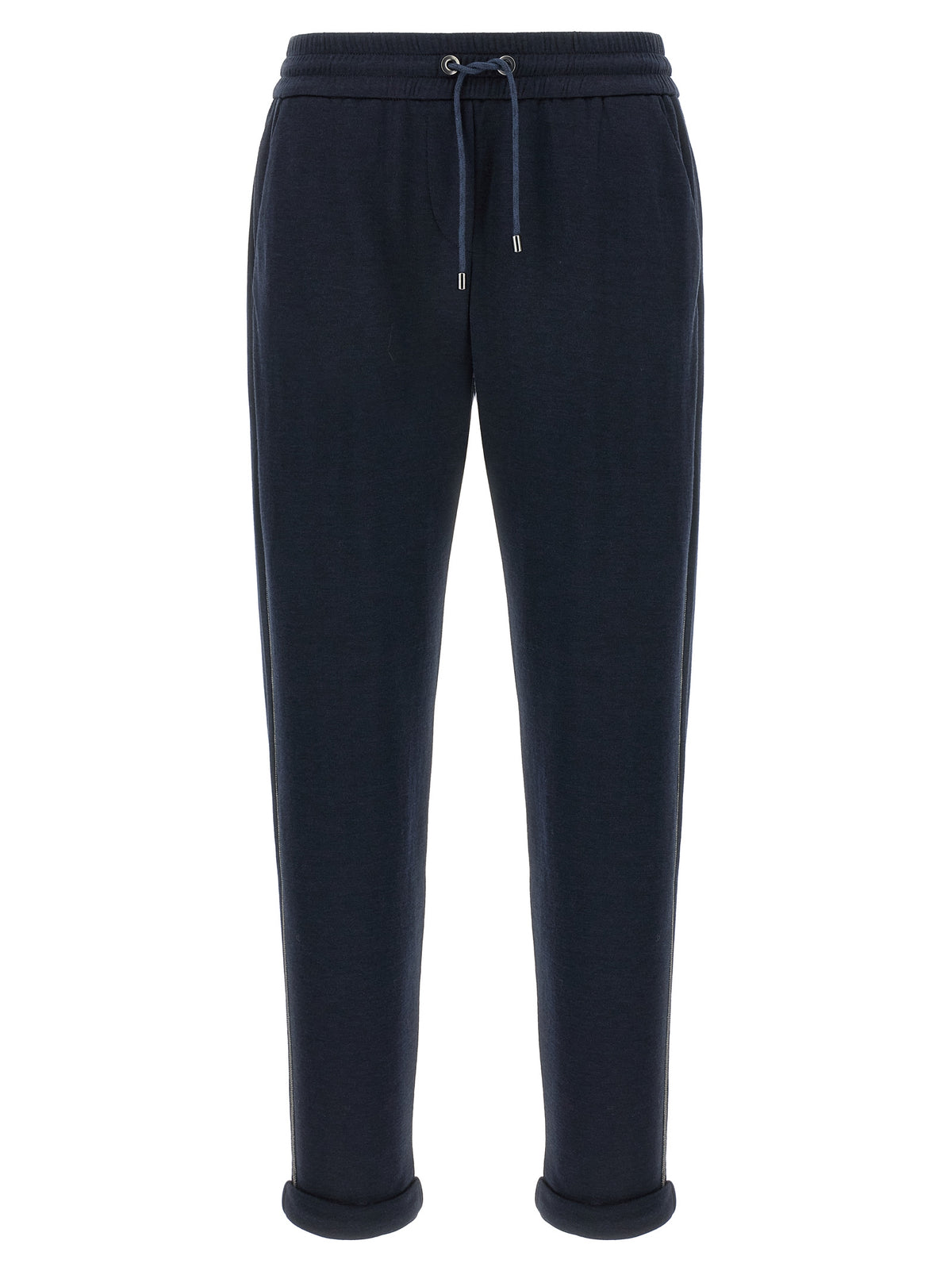 Brunello Cucinelli Blue Cotton Joggers - Luxurious Comfort