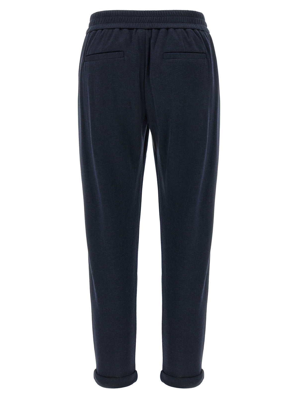 Brunello Cucinelli Blue Cotton Joggers - Luxurious Comfort