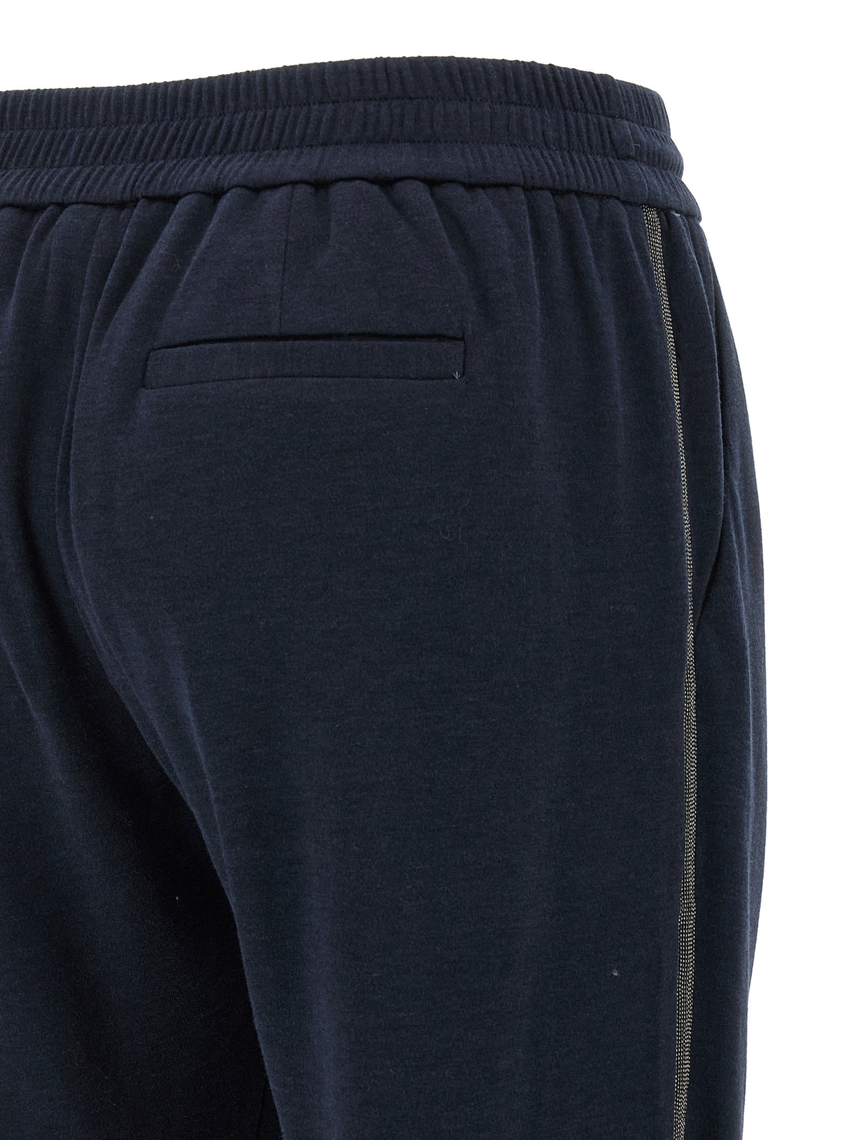 Brunello Cucinelli Blue Cotton Joggers - Luxurious Comfort