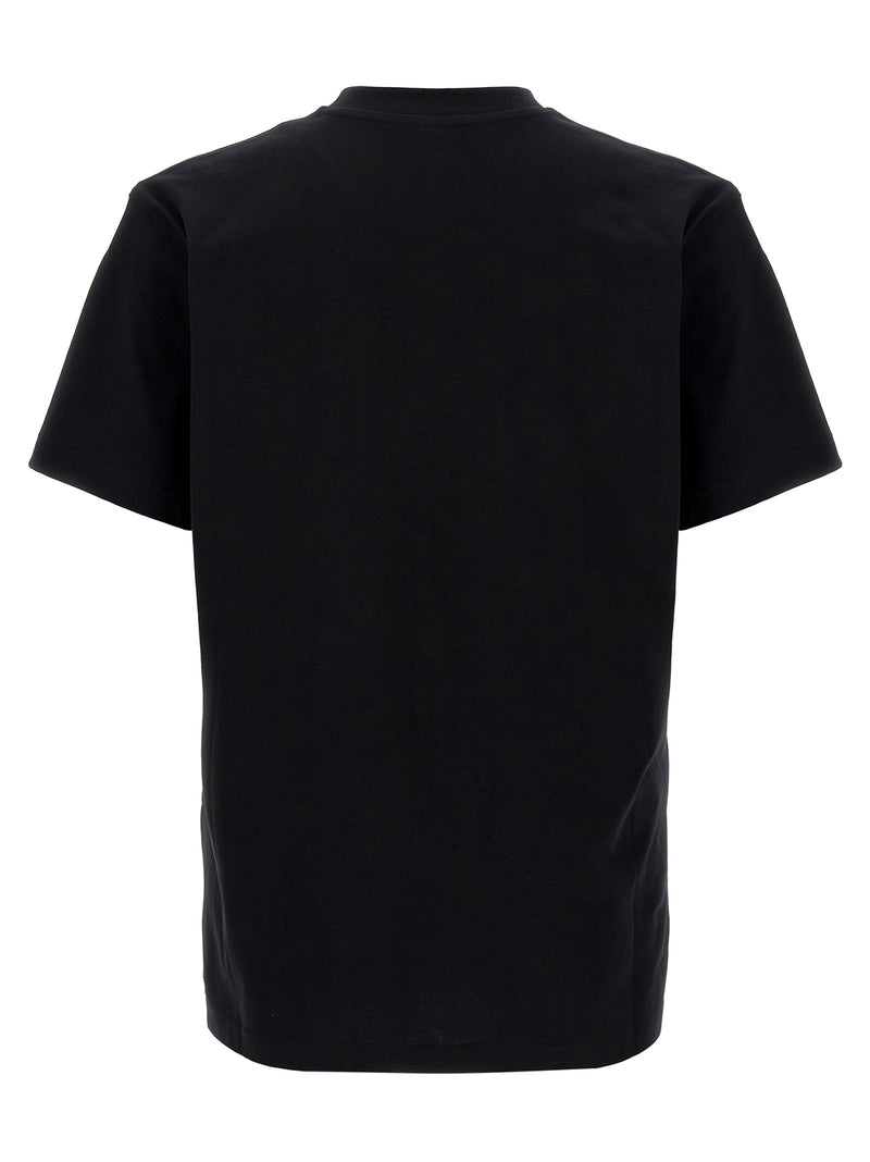 T-shirt Moschino bicolore en coton