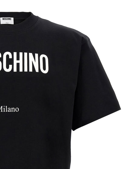 Moschino Bicolor Cotton T-Shirt