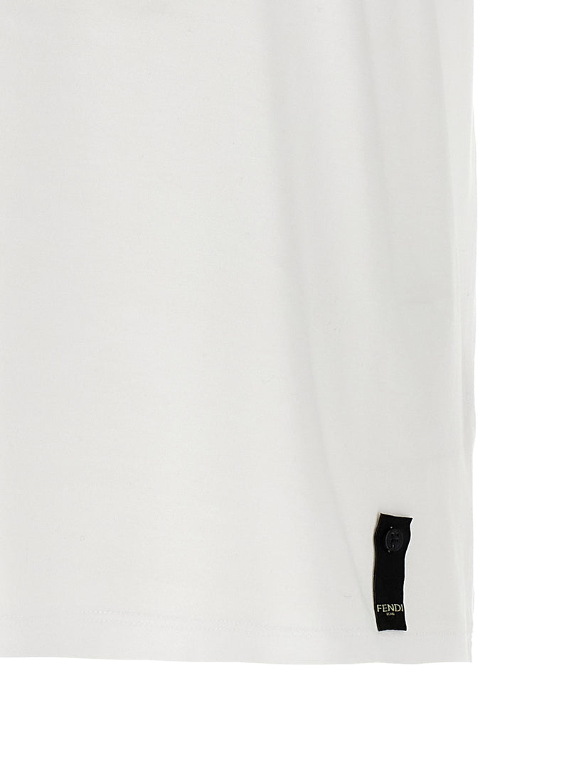 T-shirt Fendi en coton blanc