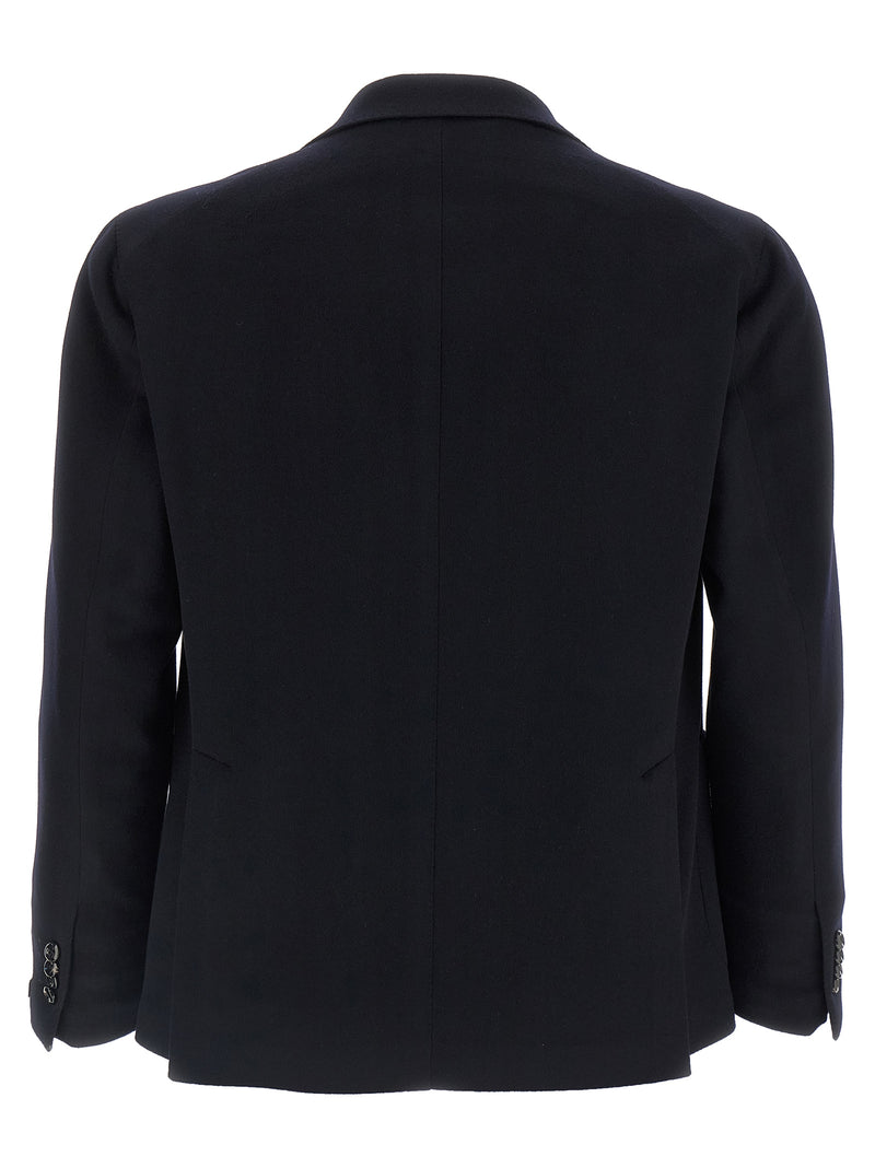 Veste en cachemire bleue Tagliatore