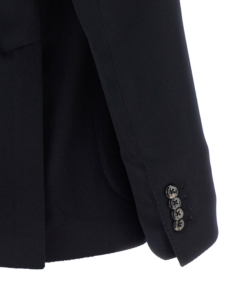 Veste en cachemire bleue Tagliatore