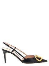 Valentino Garavani Black Calfskin High Heel Pumps