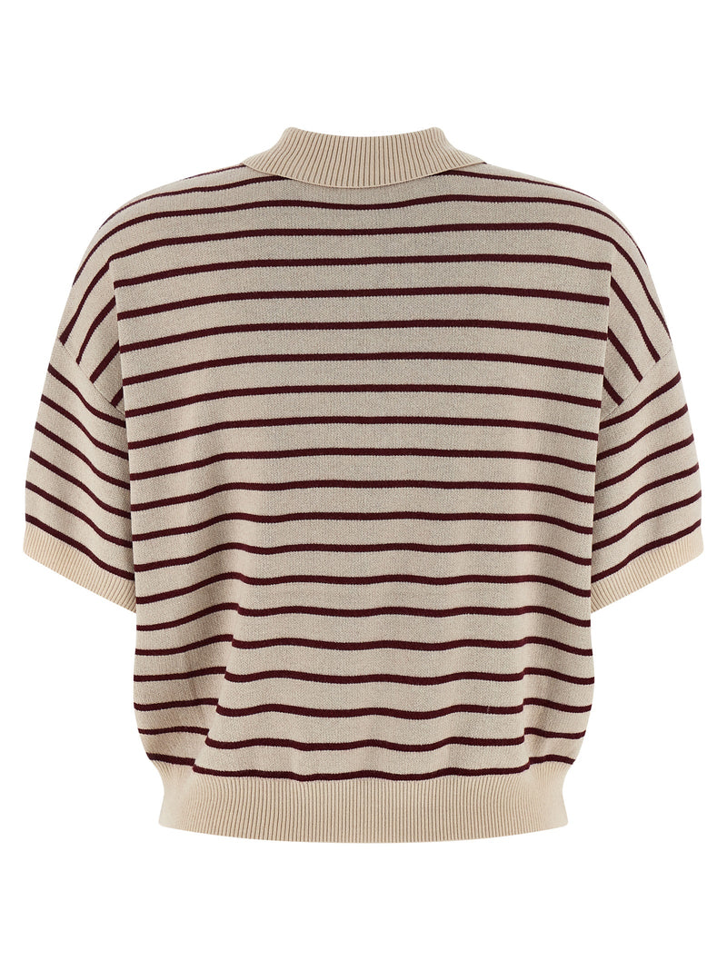 Polo en mohair multicolore ROTATE BIRGER CHRISTENSEN