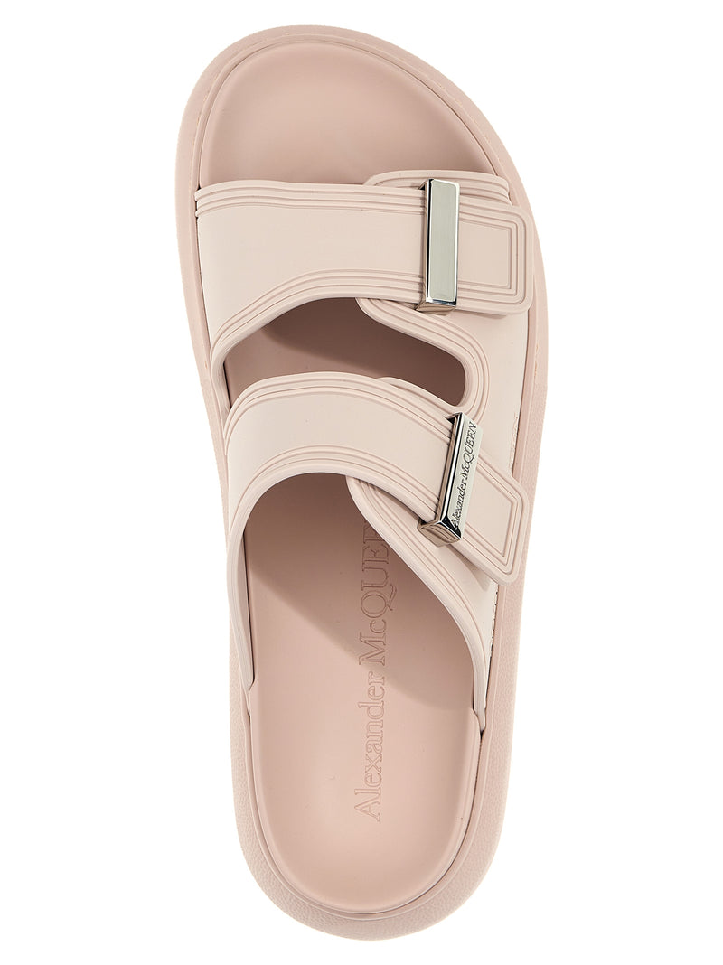 Alexander McQueen Multicolor Rubber Slides for Women