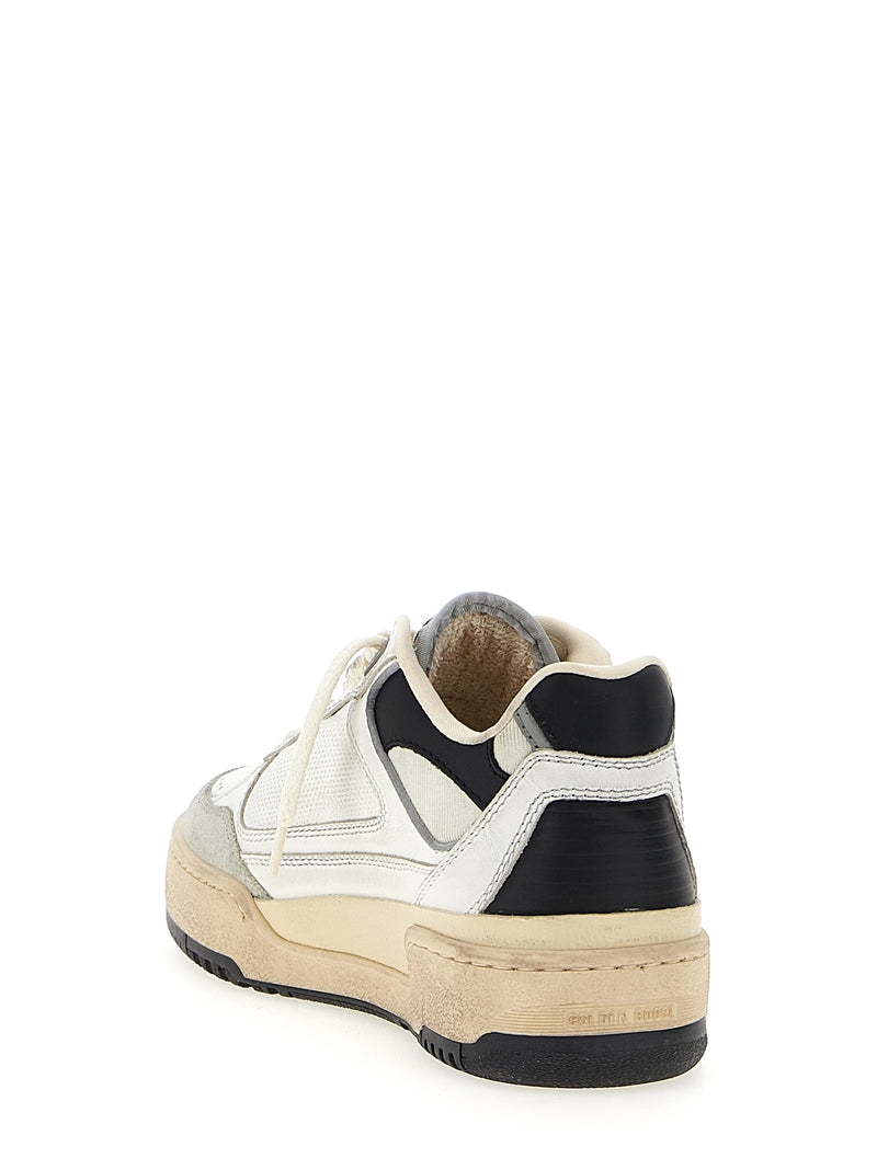 Golden Goose Forty2 Bicolor Leather Athletic Sneakers