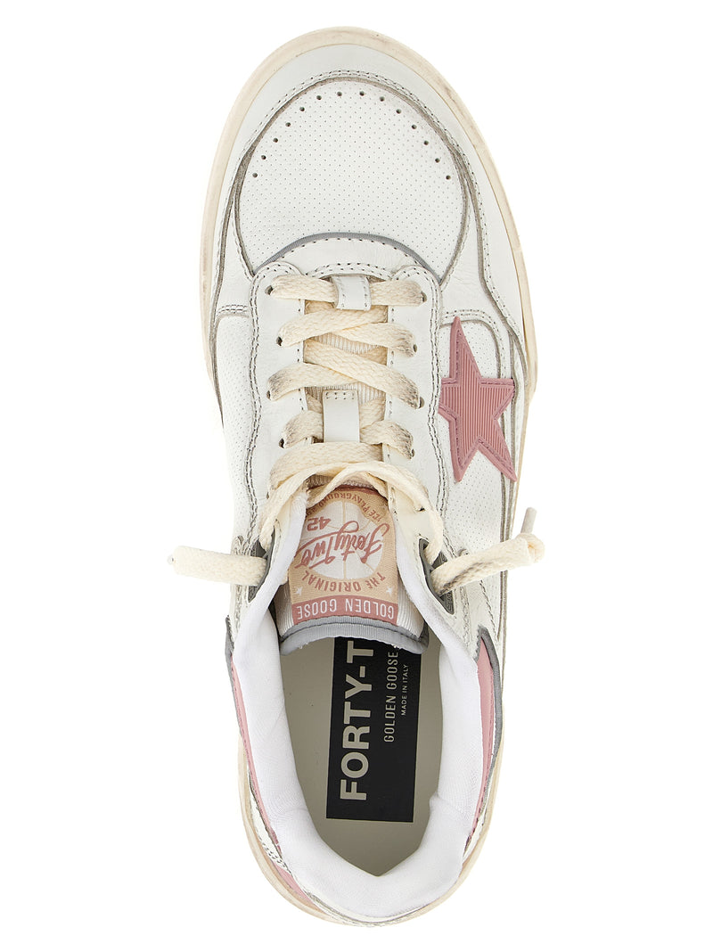 Golden Goose Forty2 Multicolor Leather Sneakers for Women