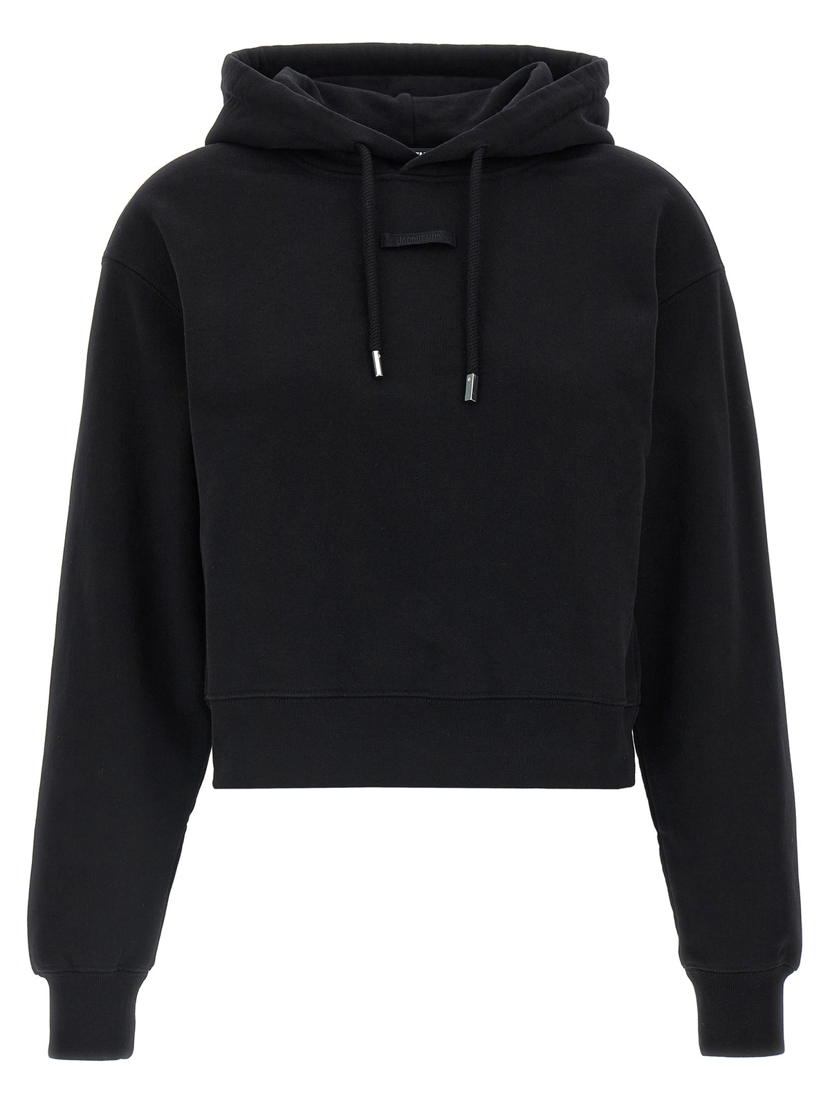 Jacquemus - Sweat à capuche en coton noir