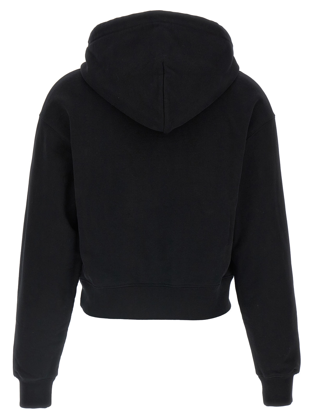 Jacquemus - Sweat à capuche en coton noir