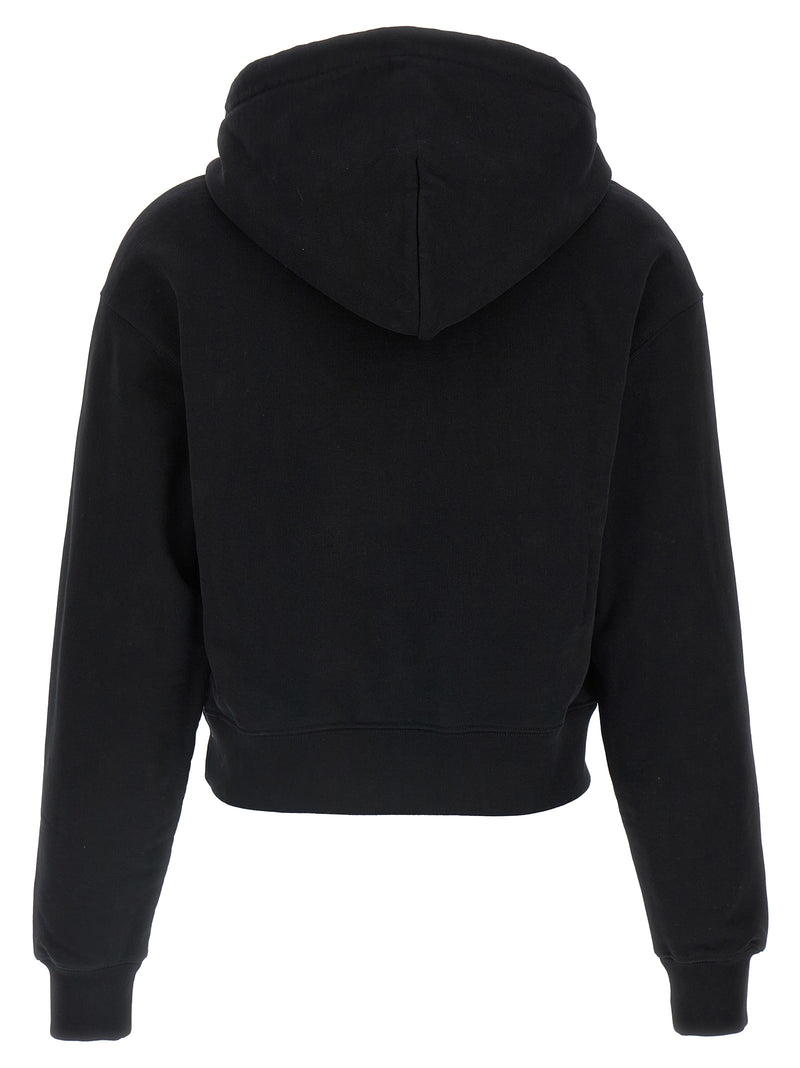 Jacquemus - Sweat à capuche en coton noir