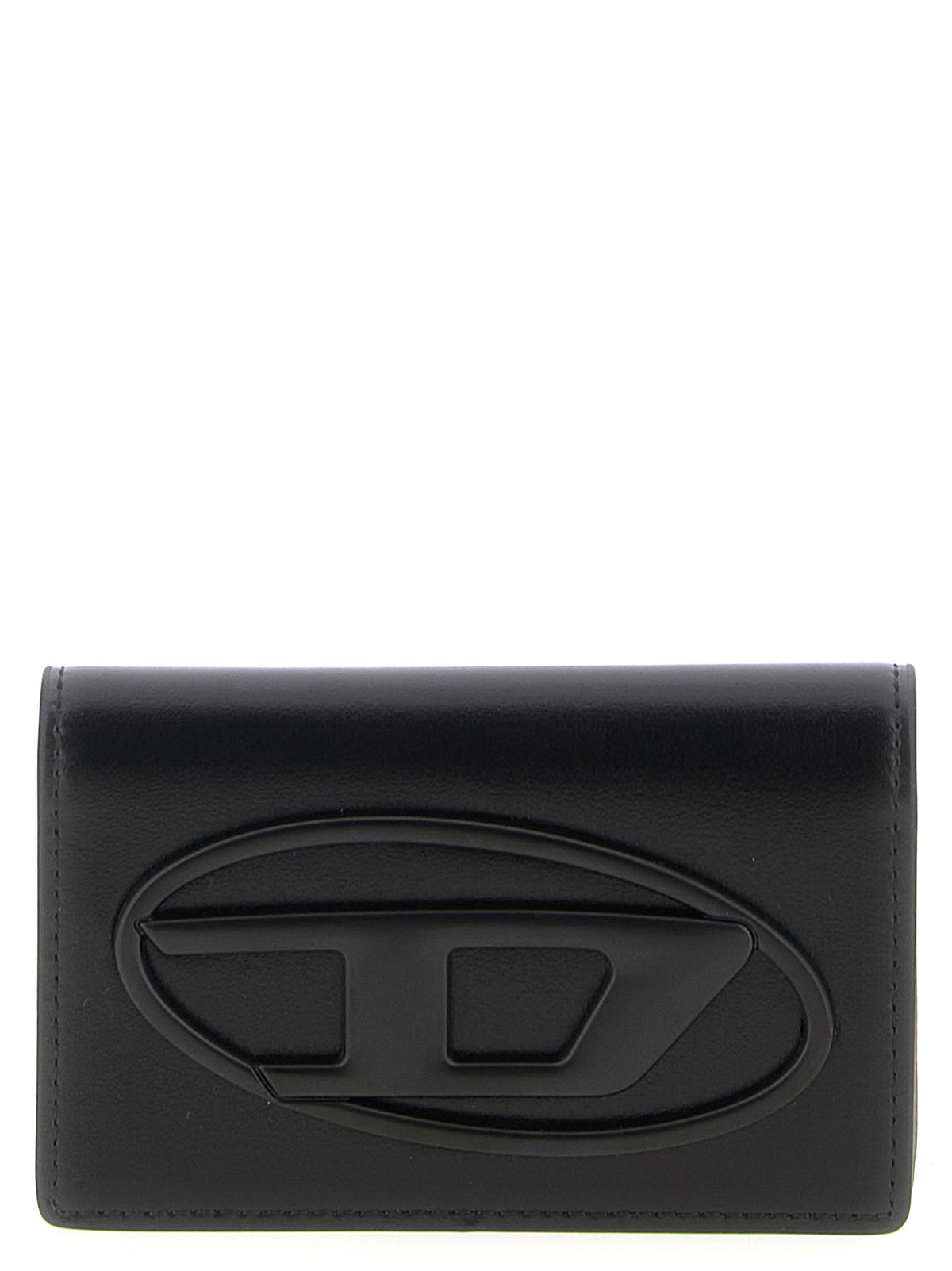 Diesel Holi-D Black Leather Cardholder