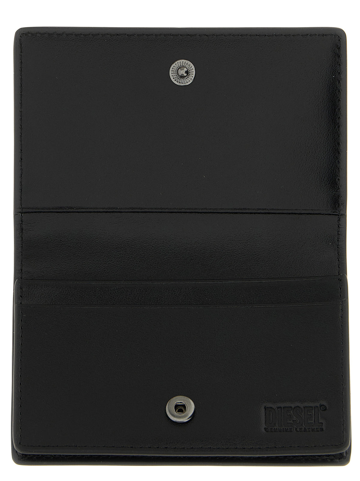 Diesel Holi-D Black Leather Cardholder