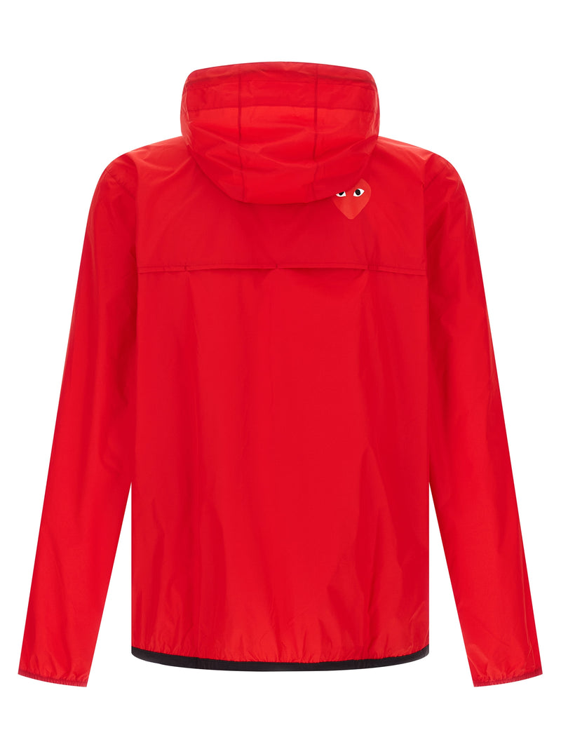 Blouson en Nylon Multicolore Comme Des Garçons Play