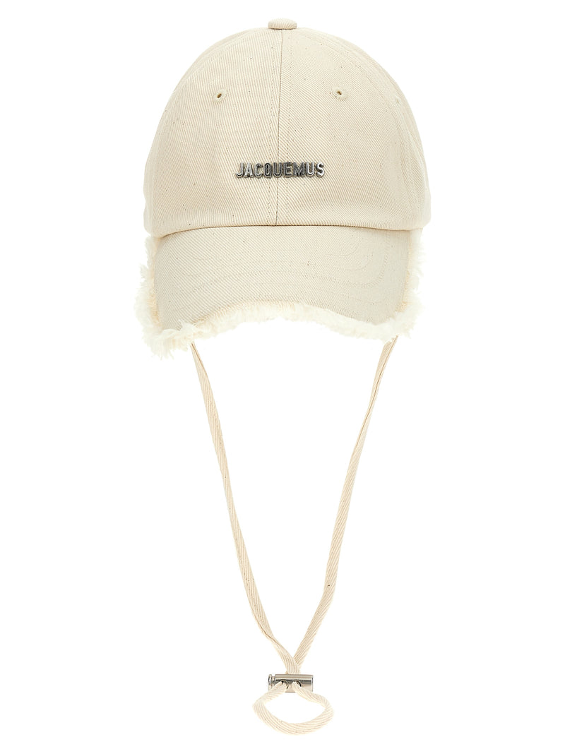 Jacquemus La Casquette Artichaut White Cotton Cap