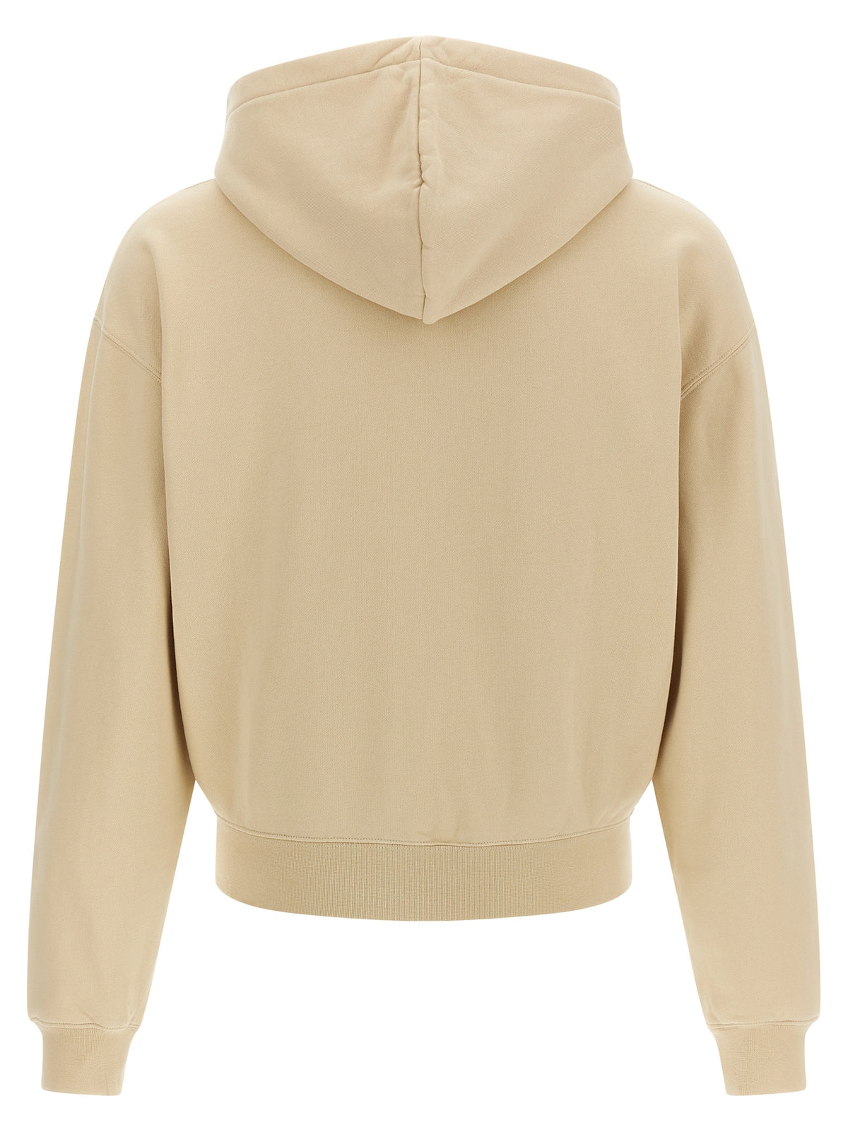 Jacquemus Le Hoodie Grip Gros Grain - Sweatshirt Beige en Coton