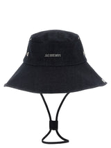 Jacquemus Le Bob De-Nîmes Blue Cotton Bucket Hat