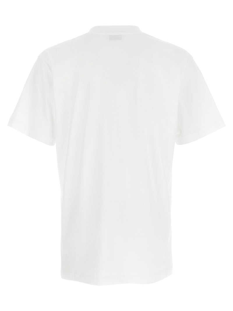 T-shirt Moschino bicolore en coton