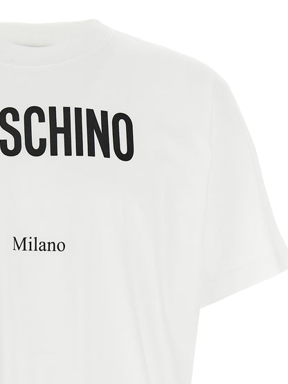 Moschino Bicolor Cotton T-Shirt
