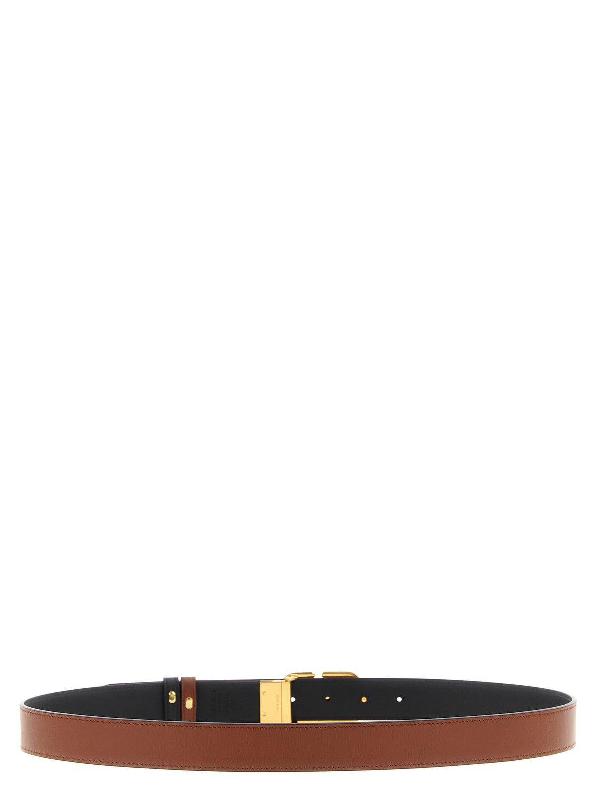 Ceinture classique Valentino Garavani en veau multicolore