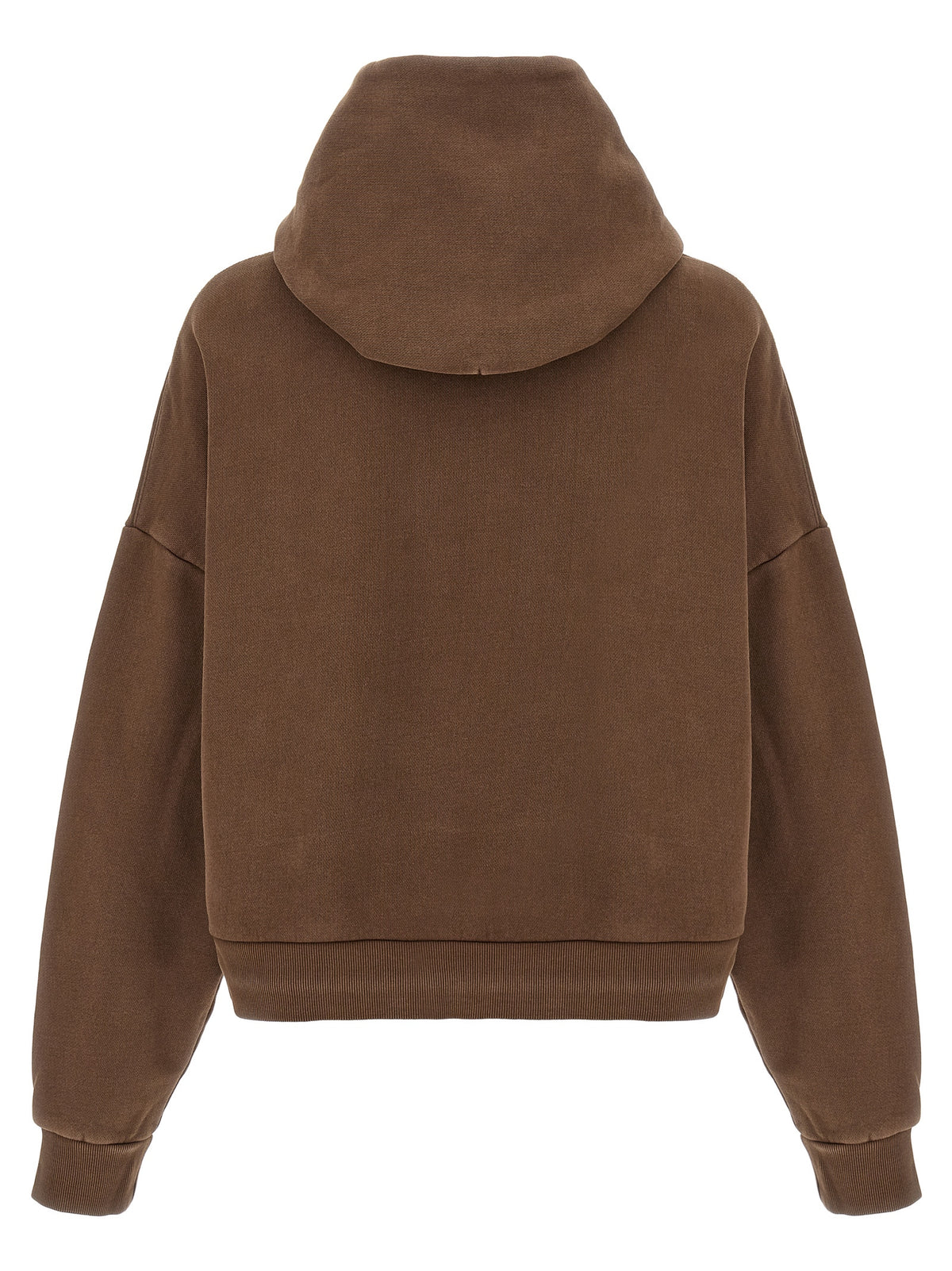 Sweat-shirt en coton marron Entire Studios