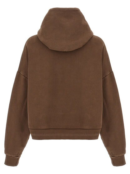 Entire Studios Brown Cotton Sweatshirt