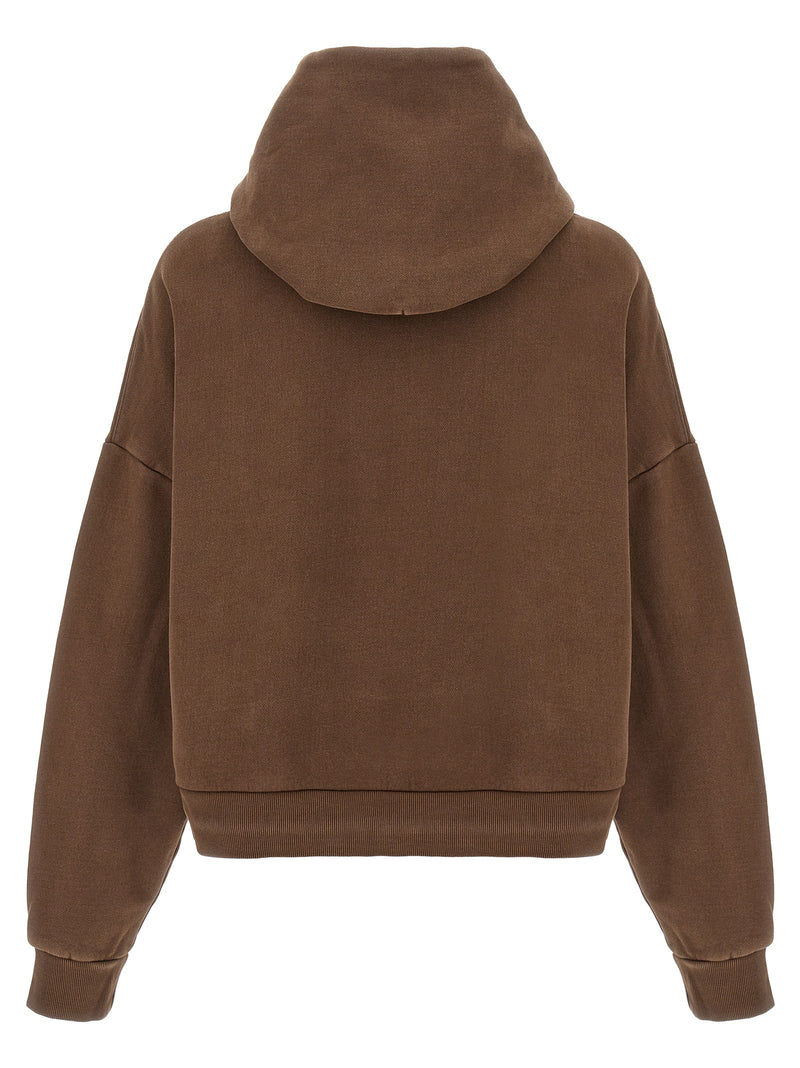 Entire Studios Brown Cotton Sweatshirt