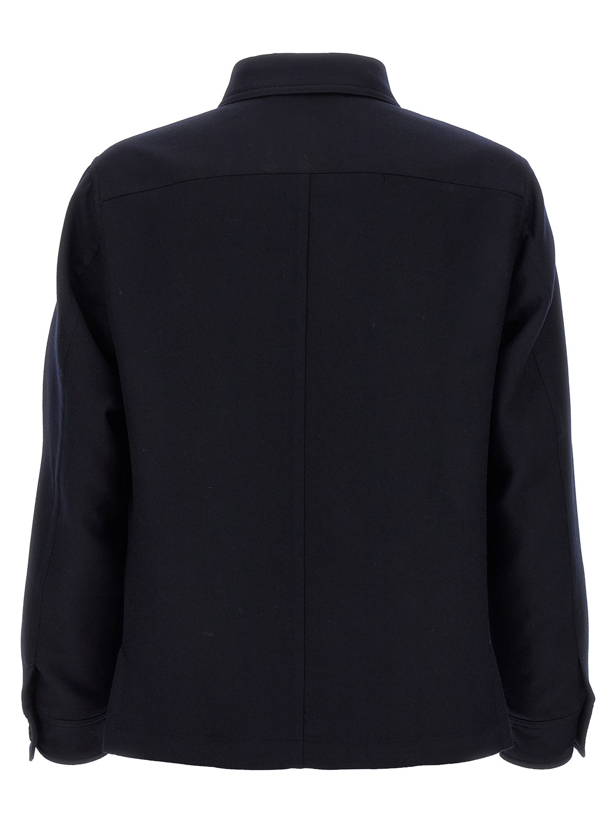 Tom Ford Blue Wool Blouse - Luxurious Overshirt for Men