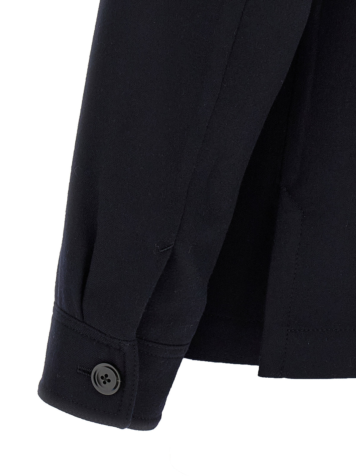 Tom Ford Blue Wool Blouse - Luxurious Overshirt for Men