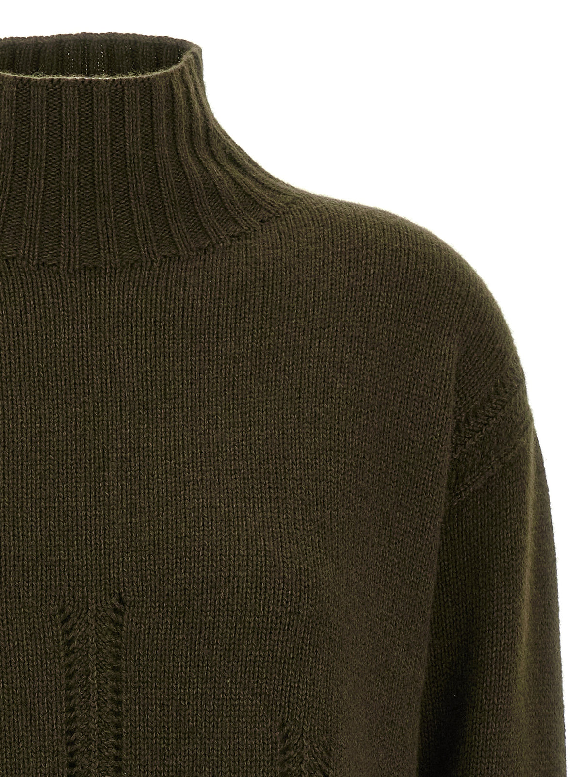 Tom Ford Bicolor Cashmere Cardigan - Luxurious Green Knitwear