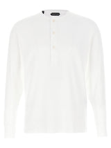T-shirt en coton blanc Tom Ford