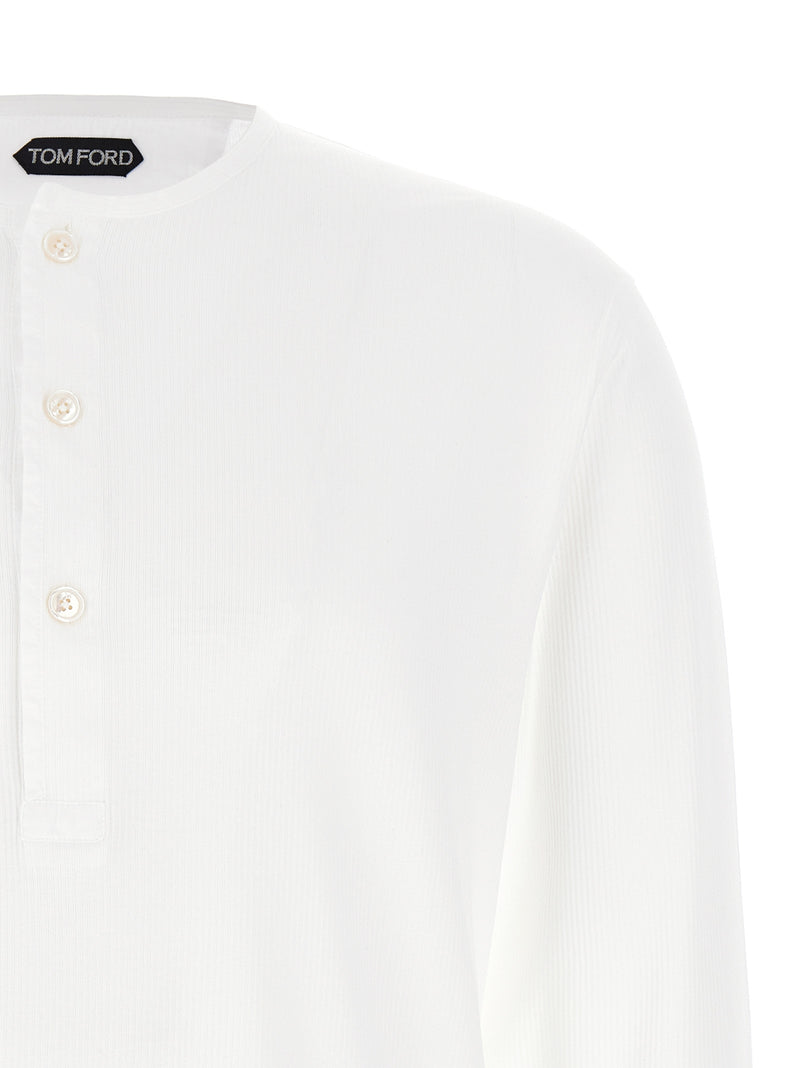 T-shirt en coton blanc Tom Ford
