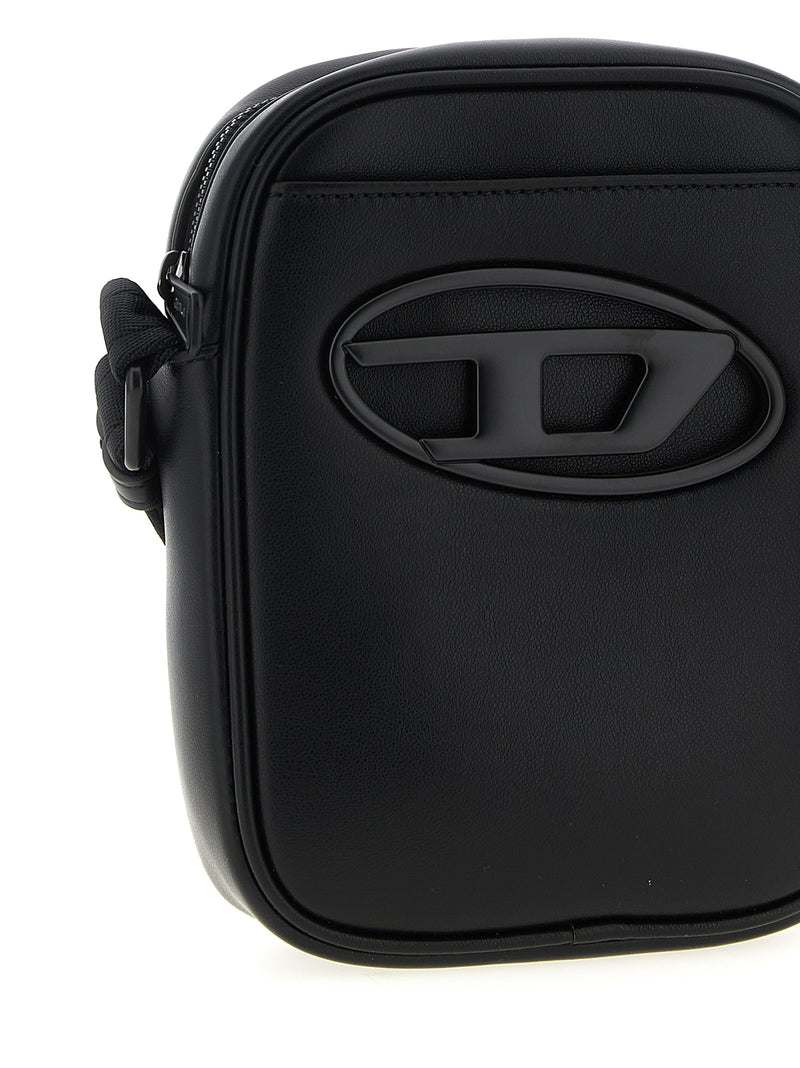 Diesel Holi-D Black Polyethylene Crossbody Bag