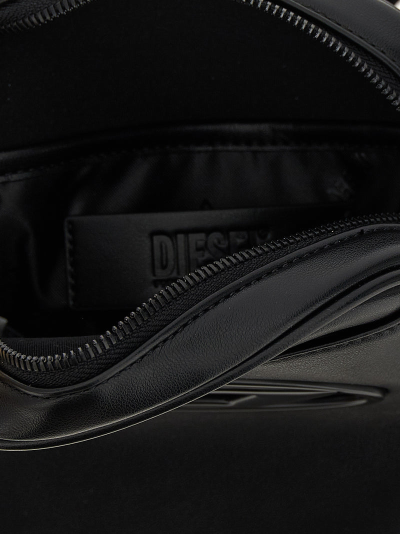 Diesel Holi-D Black Polyethylene Crossbody Bag