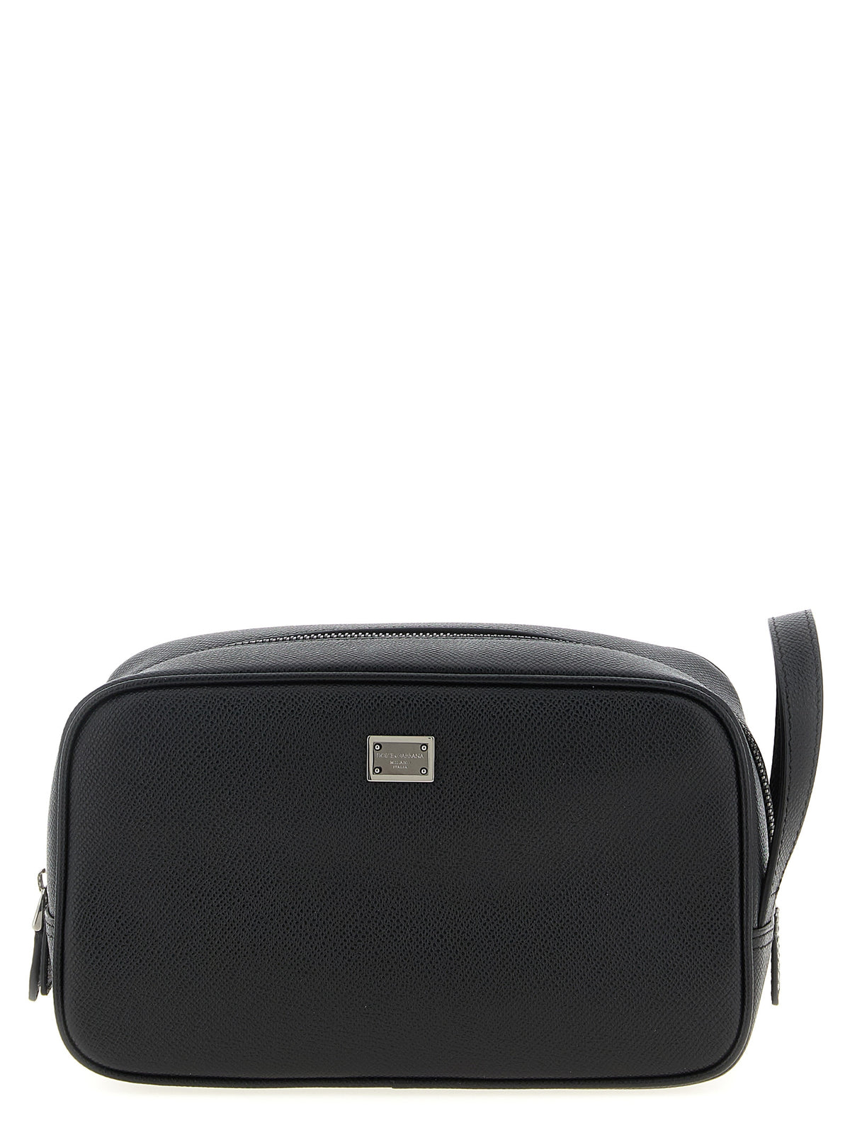 Dolce & Gabbana Black Calfskin Leather Wallet