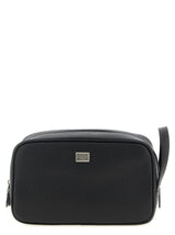 Dolce & Gabbana Black Calfskin Leather Wallet