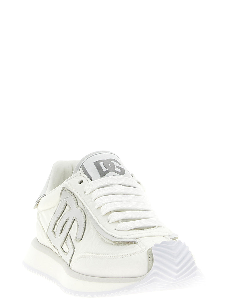 Baskets de sport Dolce & Gabbana en polyester blanc
