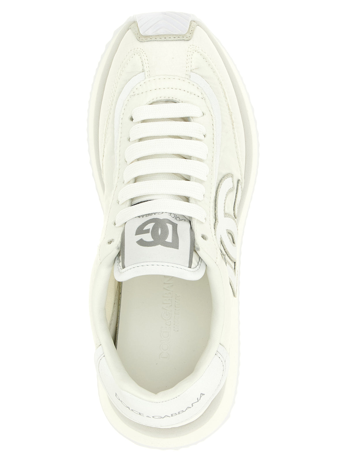 Baskets de sport Dolce & Gabbana en polyester blanc