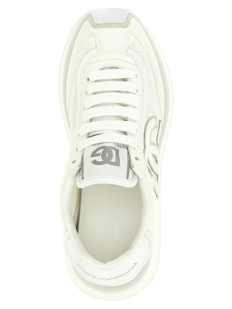 Baskets de sport Dolce & Gabbana en polyester blanc