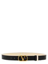 Ceinture classique Valentino Garavani en veau multicolore