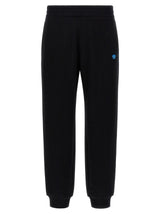 Versace Black Cotton Joggers (Workout Pants)