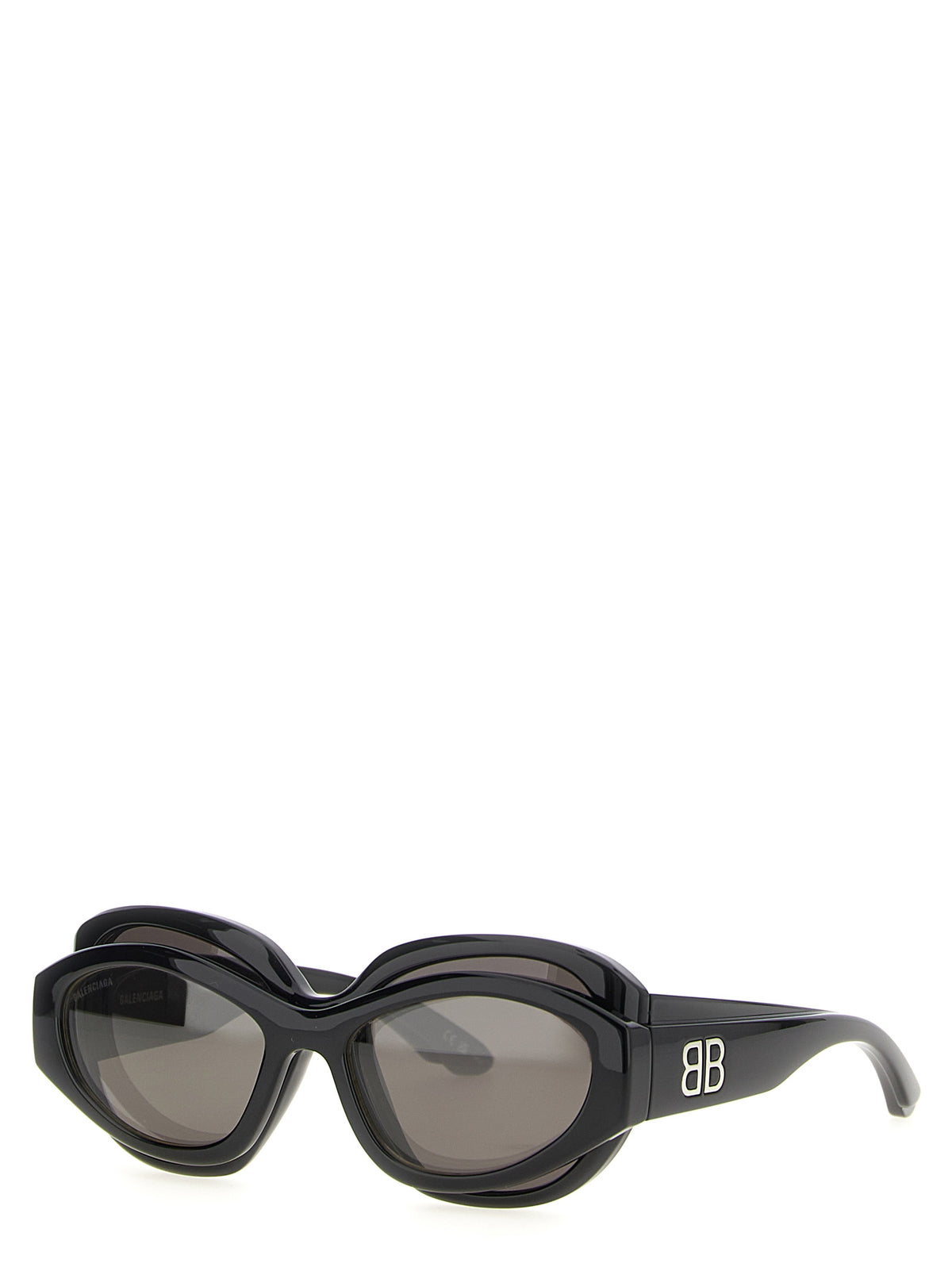 Balenciaga Black Polyamide Sunglasses