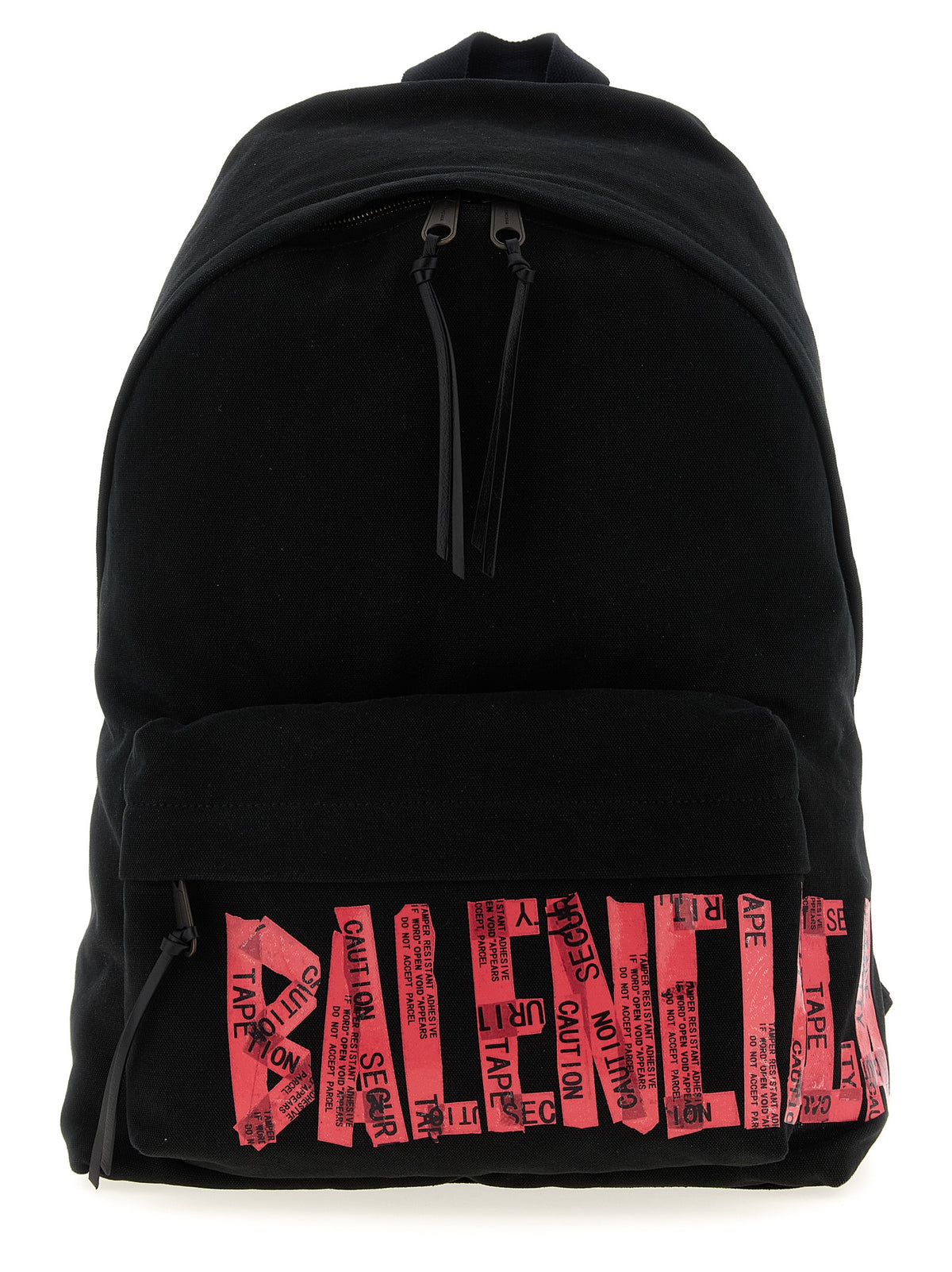 Balenciaga Black Cotton Backpack