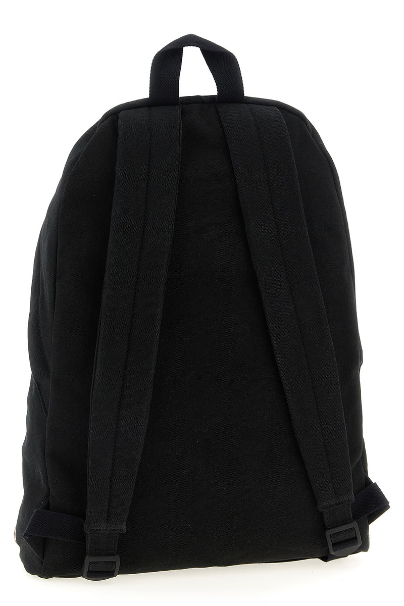 Balenciaga Tape Type Black Cotton Backpack